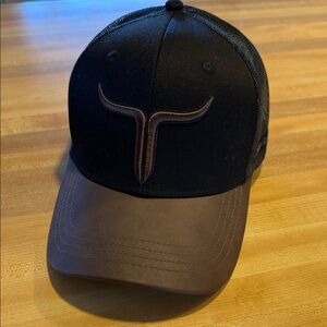 Black and Brown Mesh Cap